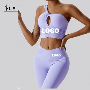 SC1064 Ladies Yoga مجموعات الأنثى الرياضية اللياقة البدنية بدلة السعر الرياضة حمالة صدرية مجموعة اليوغا بدلة الصالة الرياضية للياقة البدنية