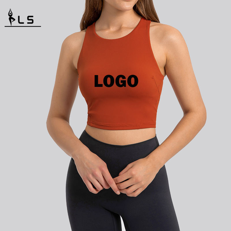 SC10257 Hollow تمرينات تجريب Tops Yoga Women \\\\\'s Tank Top Stest Sportswear Workout Yoga Tank Top for Woman
